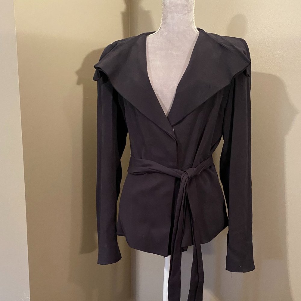 Eli Tahari Navy Jacket